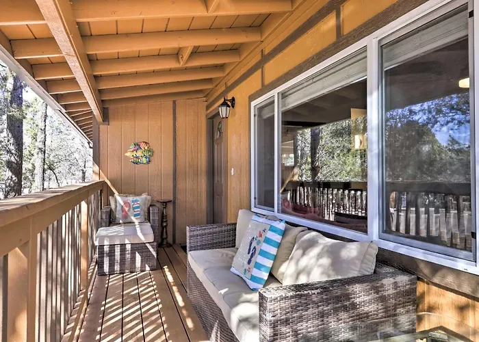 Furnished Deck: Show 'white Mountain Cottage' Holiday home Show Low