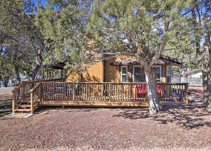 Furnished Deck: Show 'white Mountain Cottage'
